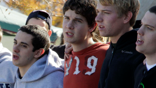 Illustration for article titled The Saddest Sad Faces Of Sad Penn State Bros